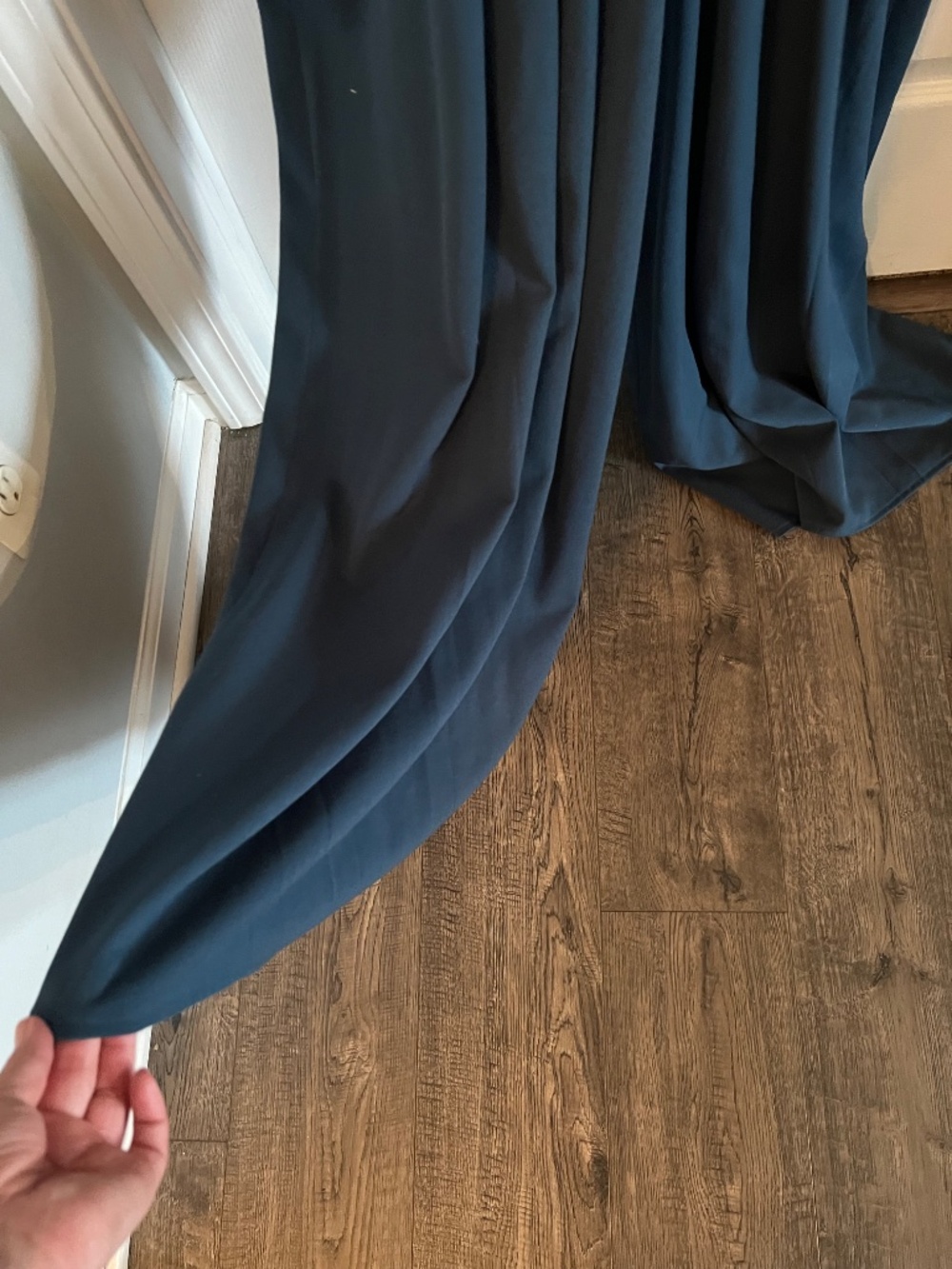 Anthropologie Miss Candyfloss Giada wide leg jumpsuit in teal - Picture 11 of 14